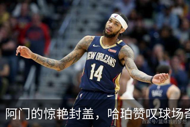 阿门的惊艳封盖，哈珀赞叹球场奇迹
